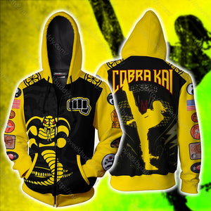 The Karate Kid Cobra Kai Zip Up Hoodie