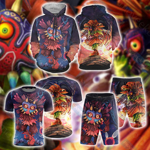 The Legend Of Zelda Skull Kid 3D Beach Shorts