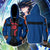 Yu-Gi-Oh! Fudo Yusei Cosplay Zip Up Hoodie Jacket