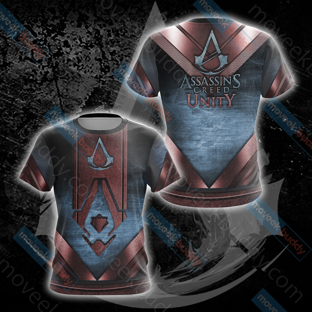 Assassin's Creed Unity Symbol New Collection Unisex 3D T-shirt