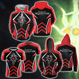 Dragon Age Inquisition Unisex Zip Up Hoodie Jacket