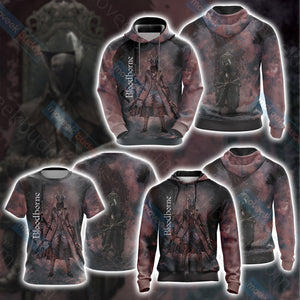 Bloodborne - The Hunter New Unisex Zip Up Hoodie Jacket