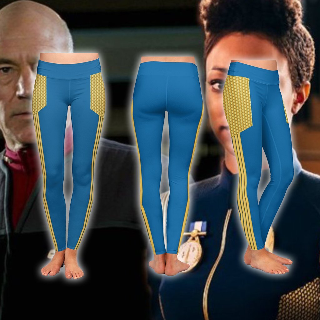 Star Trek: Discovery Uniforms Cosplay 3D Leggings