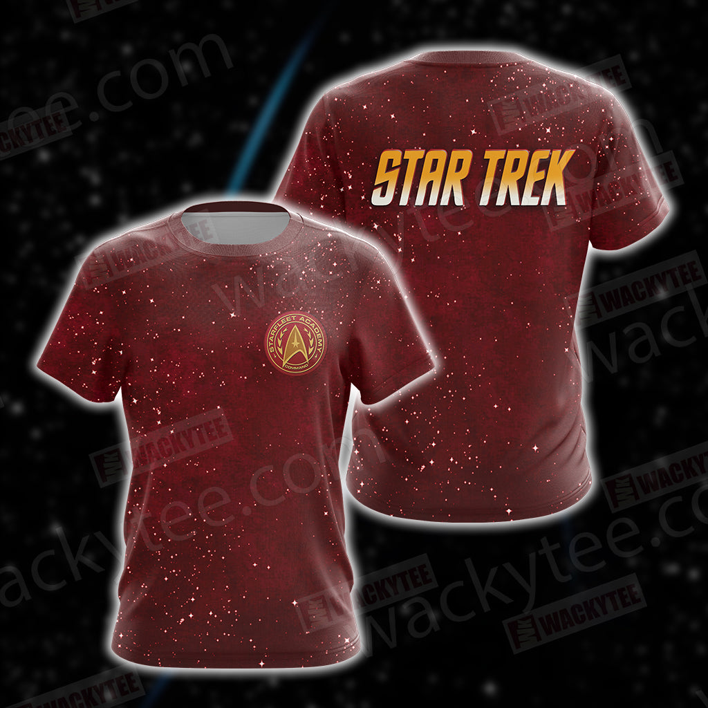 Star Trek - Starfleet Academy Command New Unisex 3D T-shirt