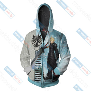 Final Fantasy - Cloud Unisex Zip Up Hoodie Jacket