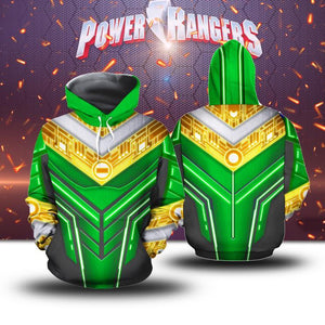 Power Ranger ZEO Cosplay 3D Hoodie