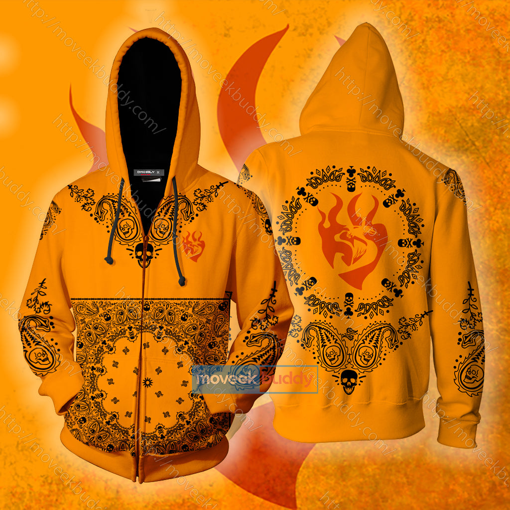 RWBY House Xiao Long By Sword And Sun Zip Up Hoodie