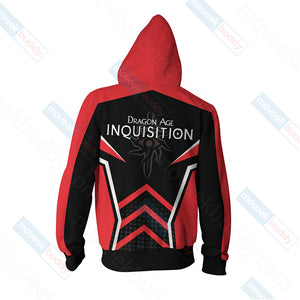 Dragon Age Inquisition Unisex Zip Up Hoodie Jacket