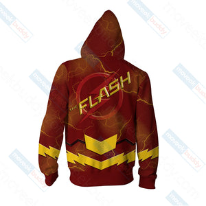 The Flash Unisex Zip Up Hoodie Jacket