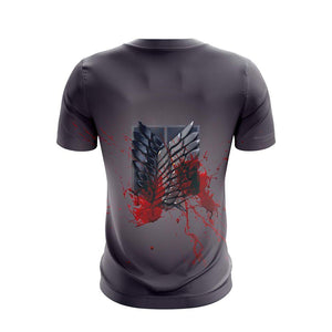 Scout Regiment Attack On Titan Unisex 3D T-shirt