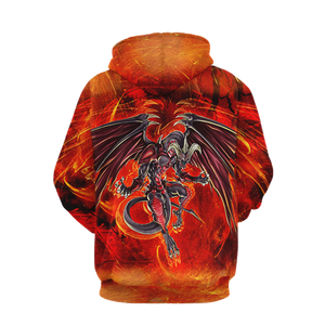 Yu-Gi-Oh! Red Dragon Archfiend The Mark Of The Wings 3D Hoodie