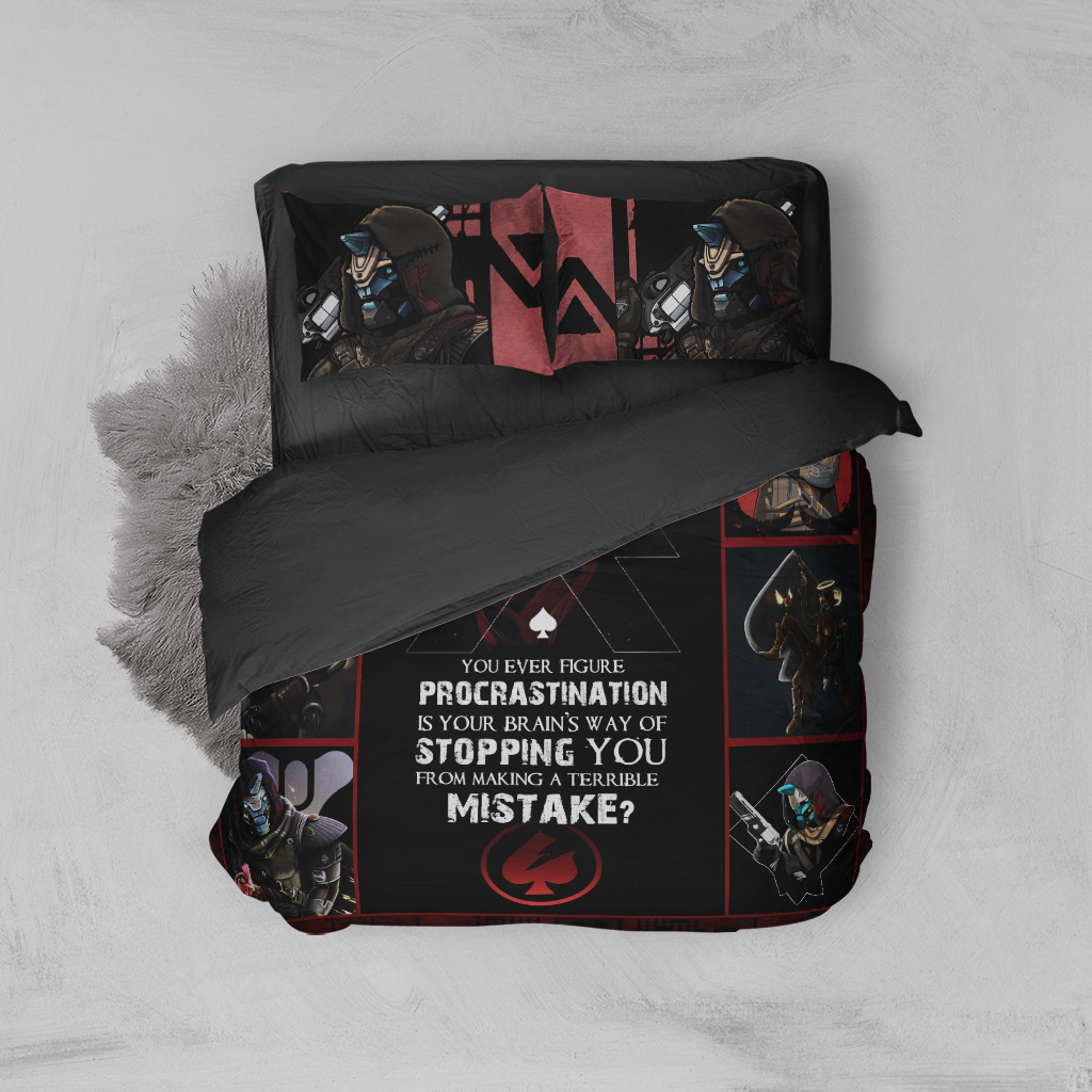 Destiny Cayde-6 Procrastination Stop You From Making A Terrible Mistake 3D Bed Set