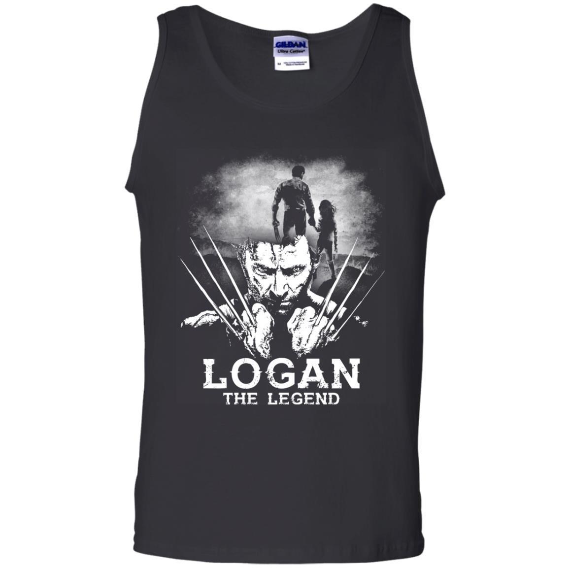 Logan The Legend Wolverine Fan T-shirtG220 Gildan 100% Cotton Tank Top