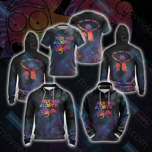 Rick and Morty Peace Among Worlds Unisex 3D Hoodie