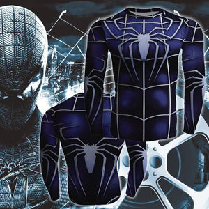 Spiderman Black Suit Long Sleeve Compression T-shirt