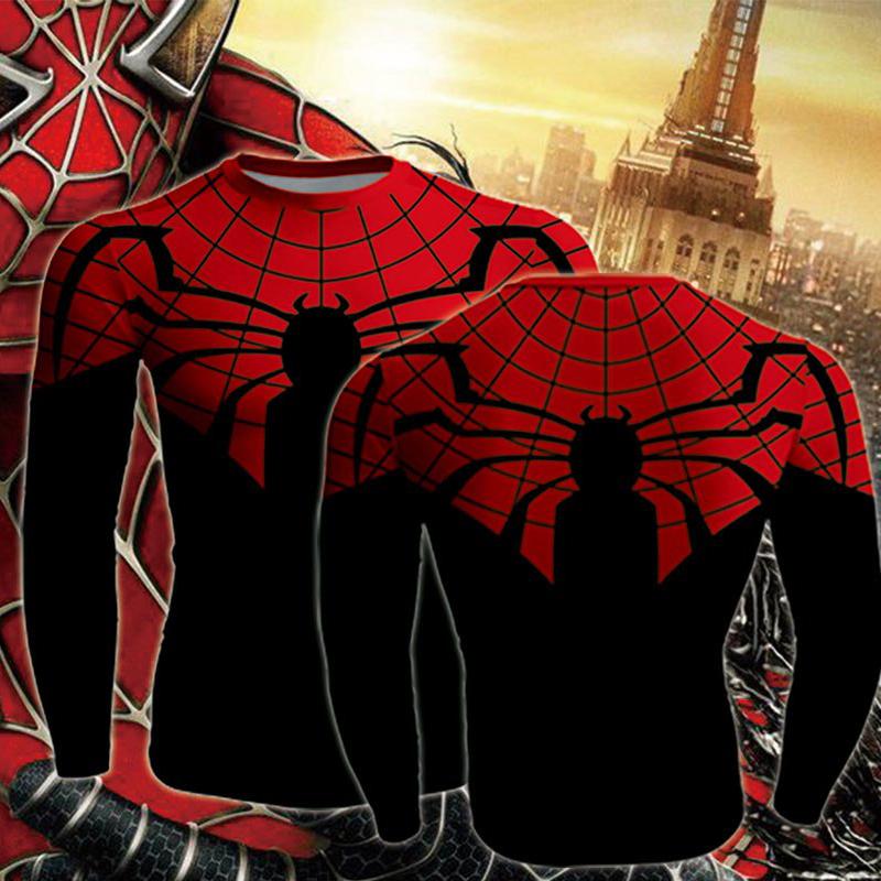 Superior Spider-Man Long Sleeve Compression T-shirt