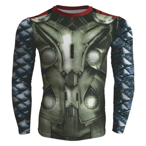 Thor: The Dark World Cosplay Long Sleeve Compression T-shirt