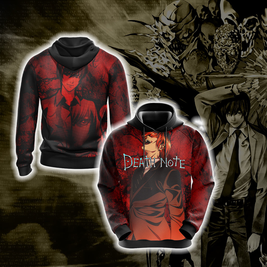 Death Note - Light Yagami Unisex 3D Hoodie