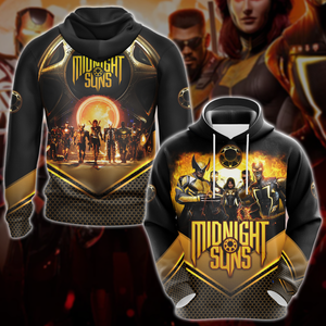 Midnight Suns Video Game 3D All Over Printed T-shirt Tank Top Zip Hoodie Pullover Hoodie Hawaiian Shirt Beach Shorts Jogger