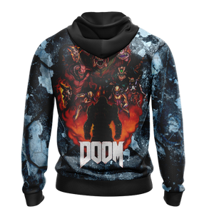 Doom Slayer Unisex 3D Hoodie