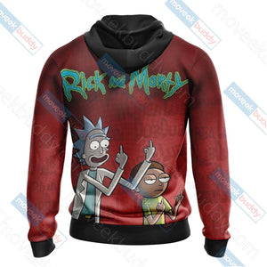 Rick and Morty New Look Unisex 3D Hoodie