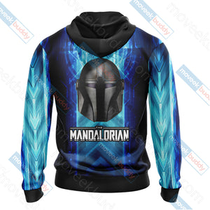 Star Wars The Mandalorian Unisex Zip Up Hoodie Jacket