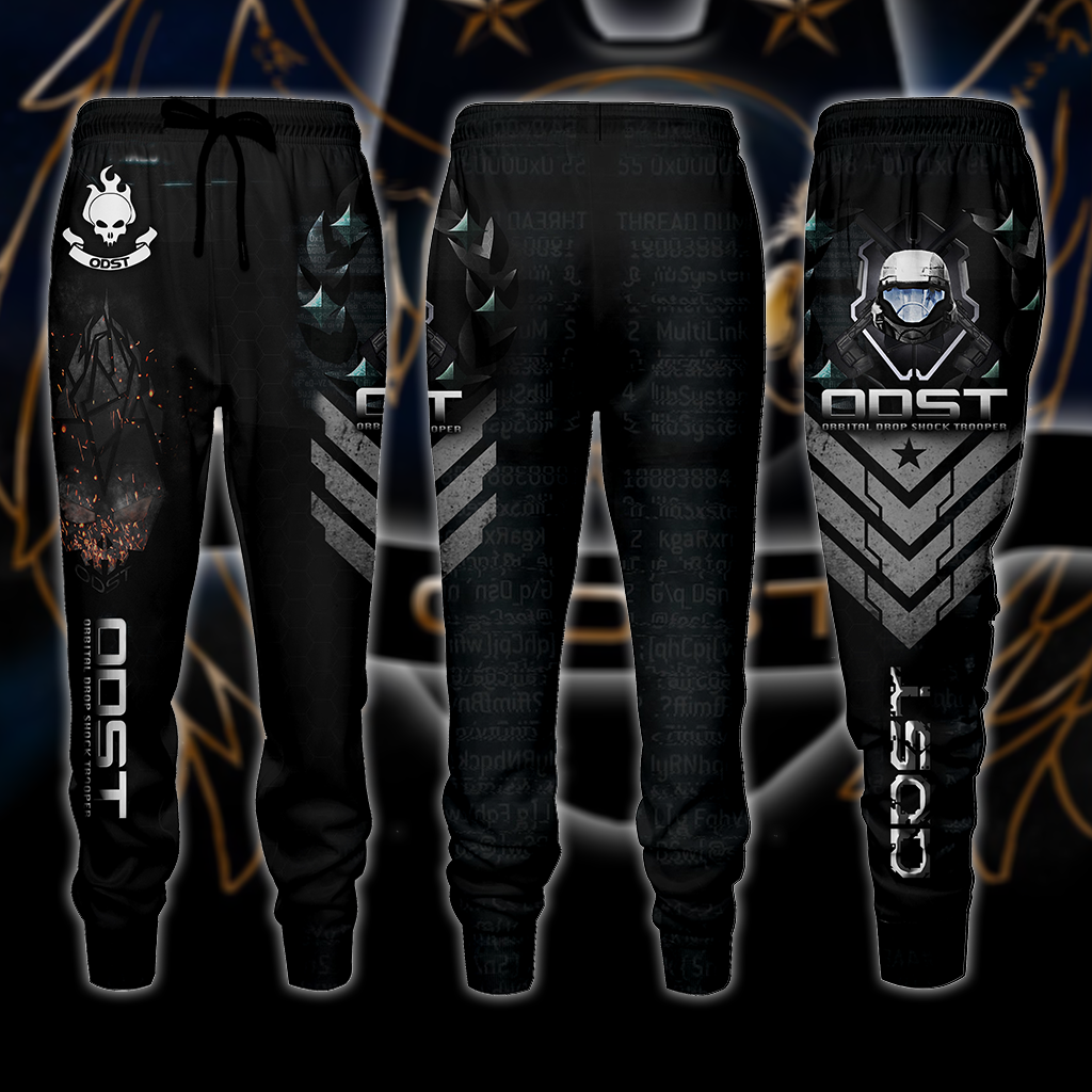 Halo ODST All Over Print Beach Shorts Jogger