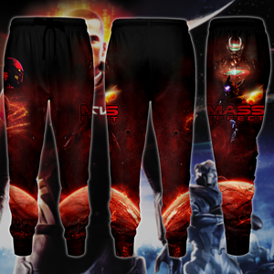 Mass Effect Video Game 3D All Over Print T-shirt Tank Top Zip Hoodie Pullover Hoodie Hawaiian Shirt Beach Shorts Jogger