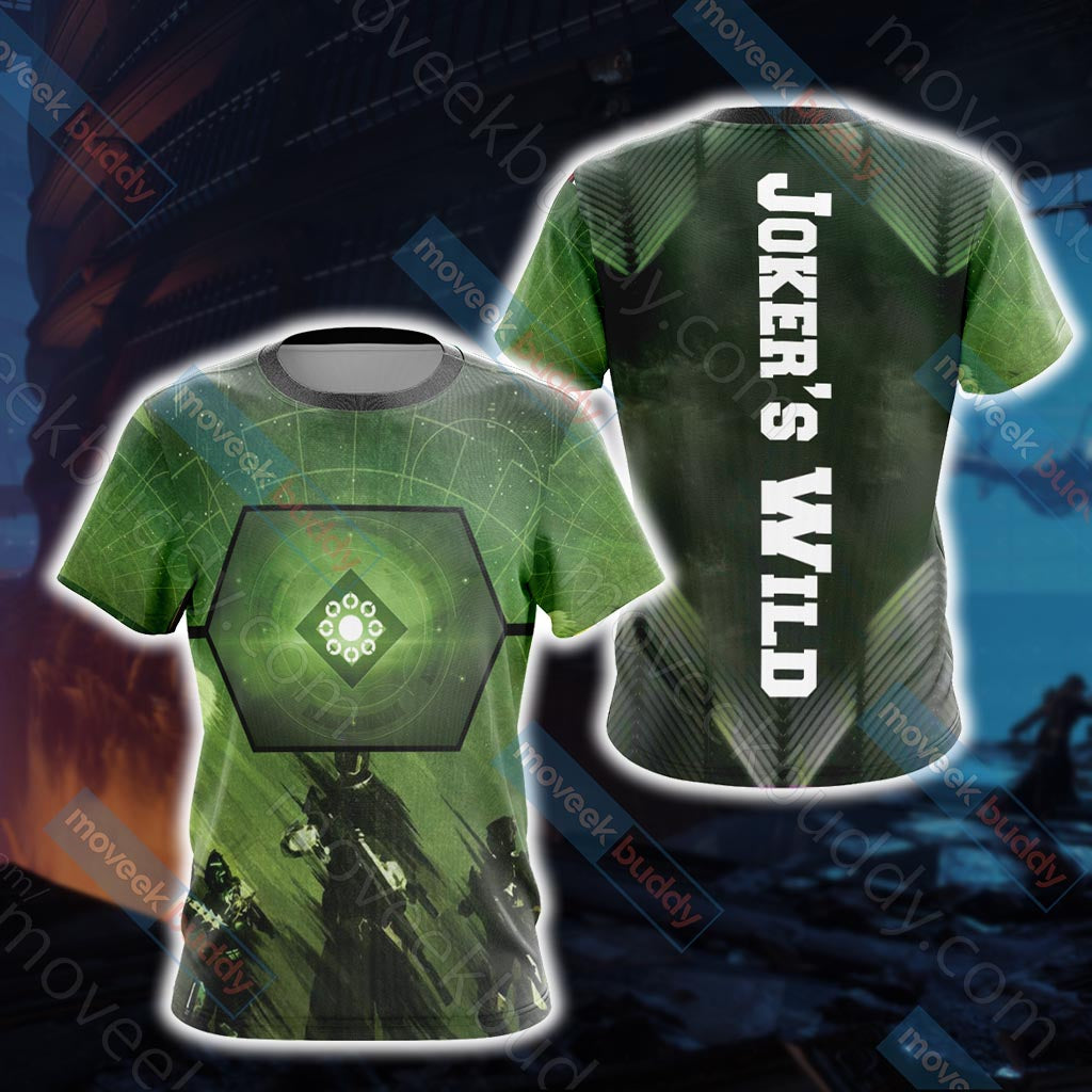 Destiny 2: Forsaken - Joker’s Wild Unisex 3D T-shirt