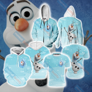 Frozen - Olaf Zip Up Hoodie Jacket