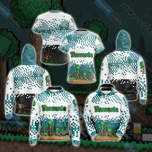 Terraria Unisex Zip Up Hoodie Jacket