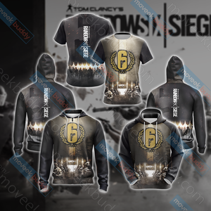 Tom Clancy's Rainbow Six Siege Unisex Zip Up Hoodie Jacket