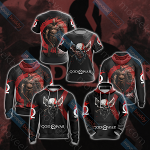 God Of War Version 2019 Unisex Zip Up Hoodie Jacket