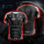 Mass Effect 3 Andromeda Cosplay Unisex 3D T-shirt