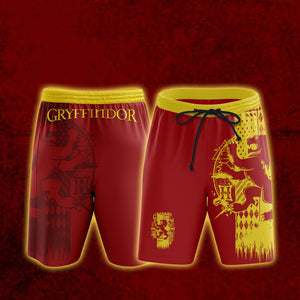 Quidditch Gryffindor Harry Potter Beach Short