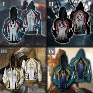 Assassin's Creed - Origins New Look Zip Up Hoodie Jacket