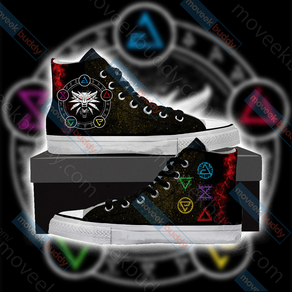 The Witcher High Top Shoes
