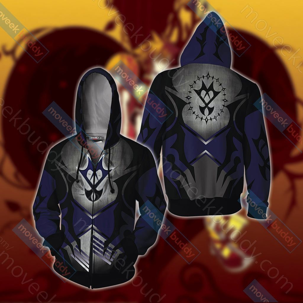 Kingdom Hearts: Unversed Unisex 3D Zip Up Hoodie Jacket