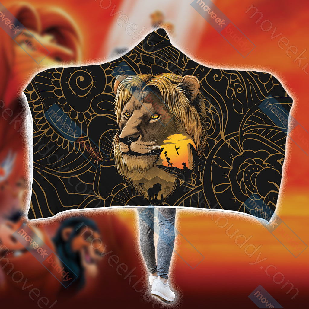 The Lion King - King of the Jungle 3D Hooded Blanket