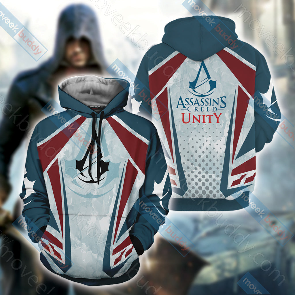 Assassin's Creed Unity Unisex 3D Hoodie