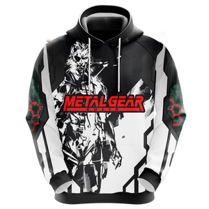 Metal Gear Solid New Look Unisex 3D Hoodie