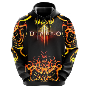 Diablo III - Class Crests 3D Hoodie