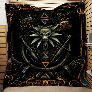 Witcher Symbol 3D Quilt Set