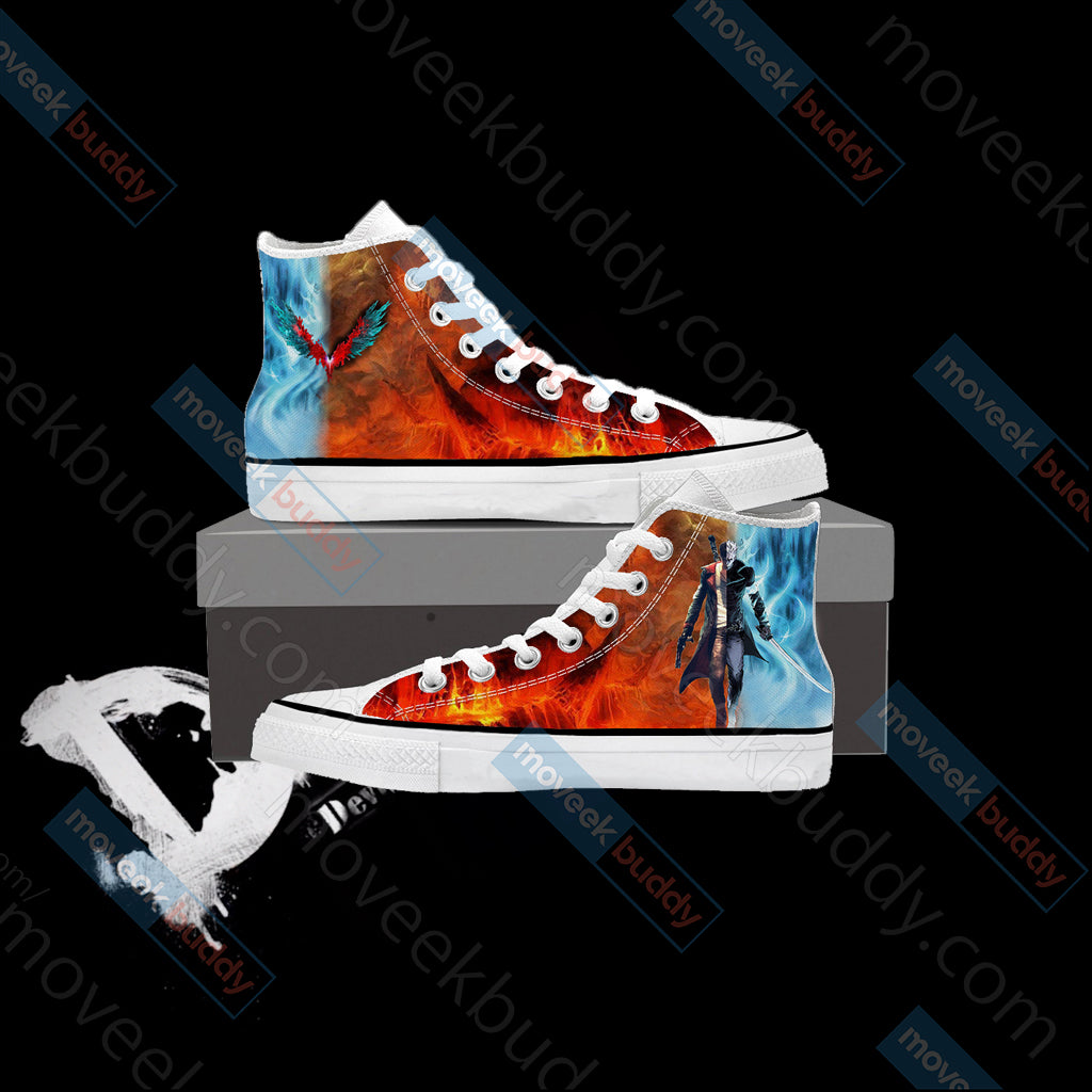 Devil May Cry 1 High Top Shoes
