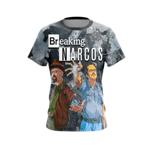 Breaking Bad x Narcos Unisex 3D T-shirt