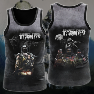 Escape From Tarkov Video Game 3D All Over Printed T-shirt Tank Top Zip Hoodie Pullover Hoodie Hawaiian Shirt Beach Shorts Jogger