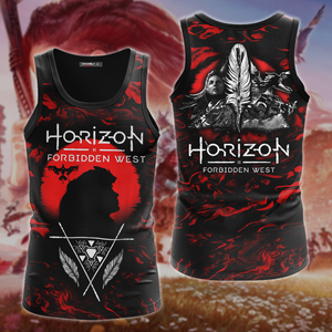 Horizon Forbidden West 3D All Over Print T-shirt Tank Top Zip Hoodie Pullover Hoodie Hawaiian Shirt Beach Shorts Jogger