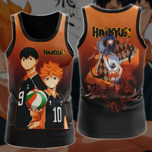 Haikyuu Anime Anime Manga 3D All Over Printed T-shirt Tank Top Zip Hoodie Pullover Hoodie Hawaiian Shirt Beach Shorts Jogger
