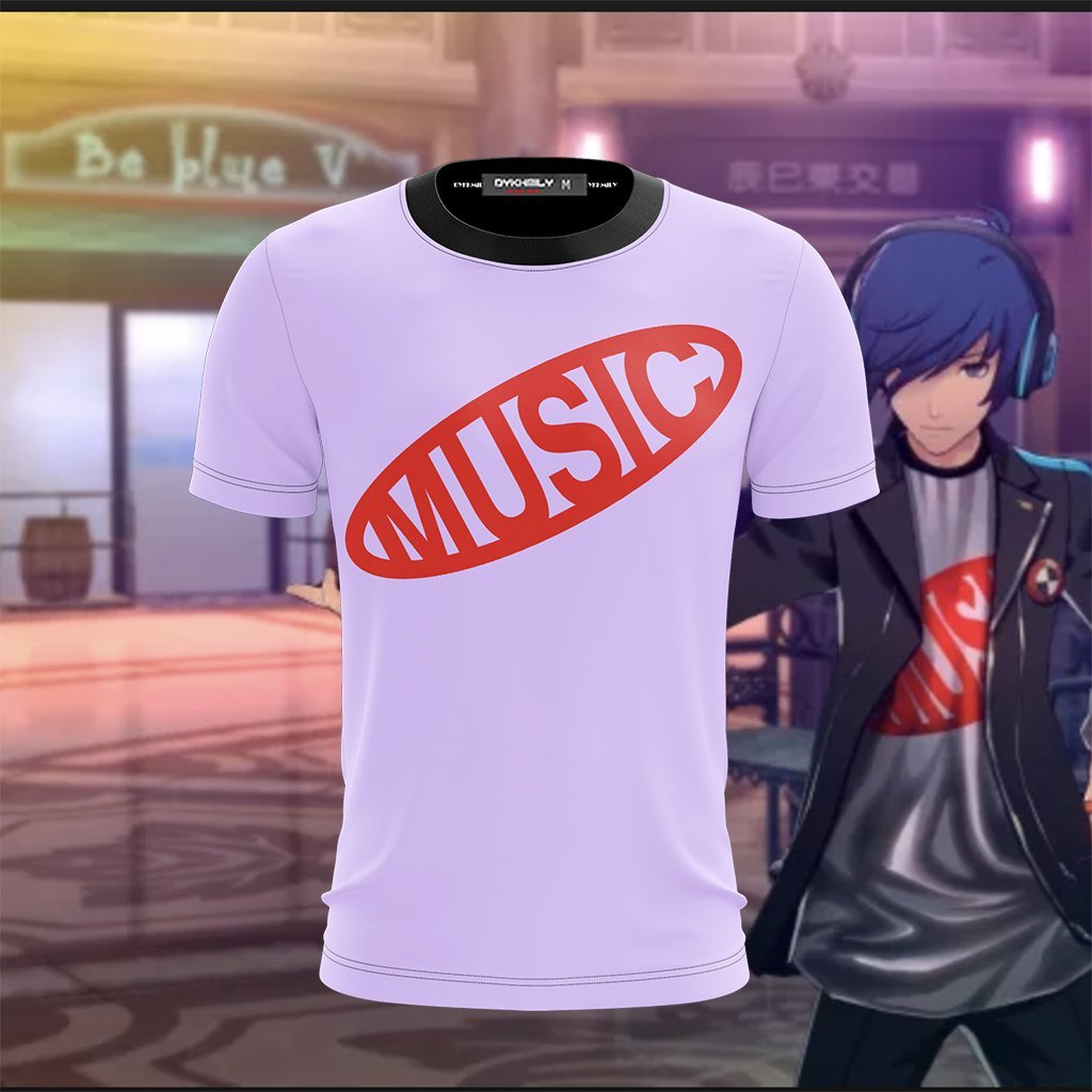 Persona 3 Dancing In Moonlight Cosplay Unisex 3D T-shirt