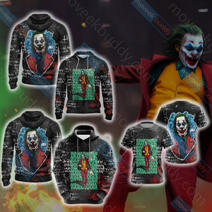 Joker Hahaha Unisex Zip Up Hoodie Jacket